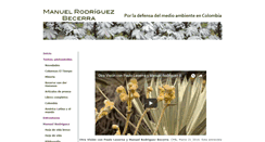 Desktop Screenshot of manuelrodriguezbecerra.com