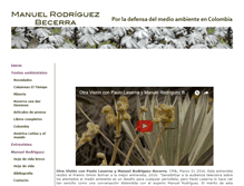 Tablet Screenshot of manuelrodriguezbecerra.com